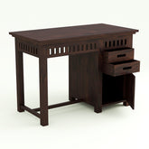 Amer Solid Wood Study Table For Home (Walnut Finish)